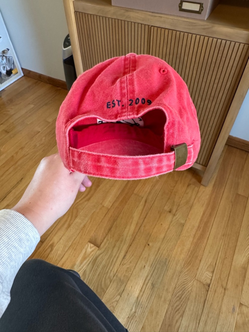 Rails Red Baseball Cap - Picture 4 of 4